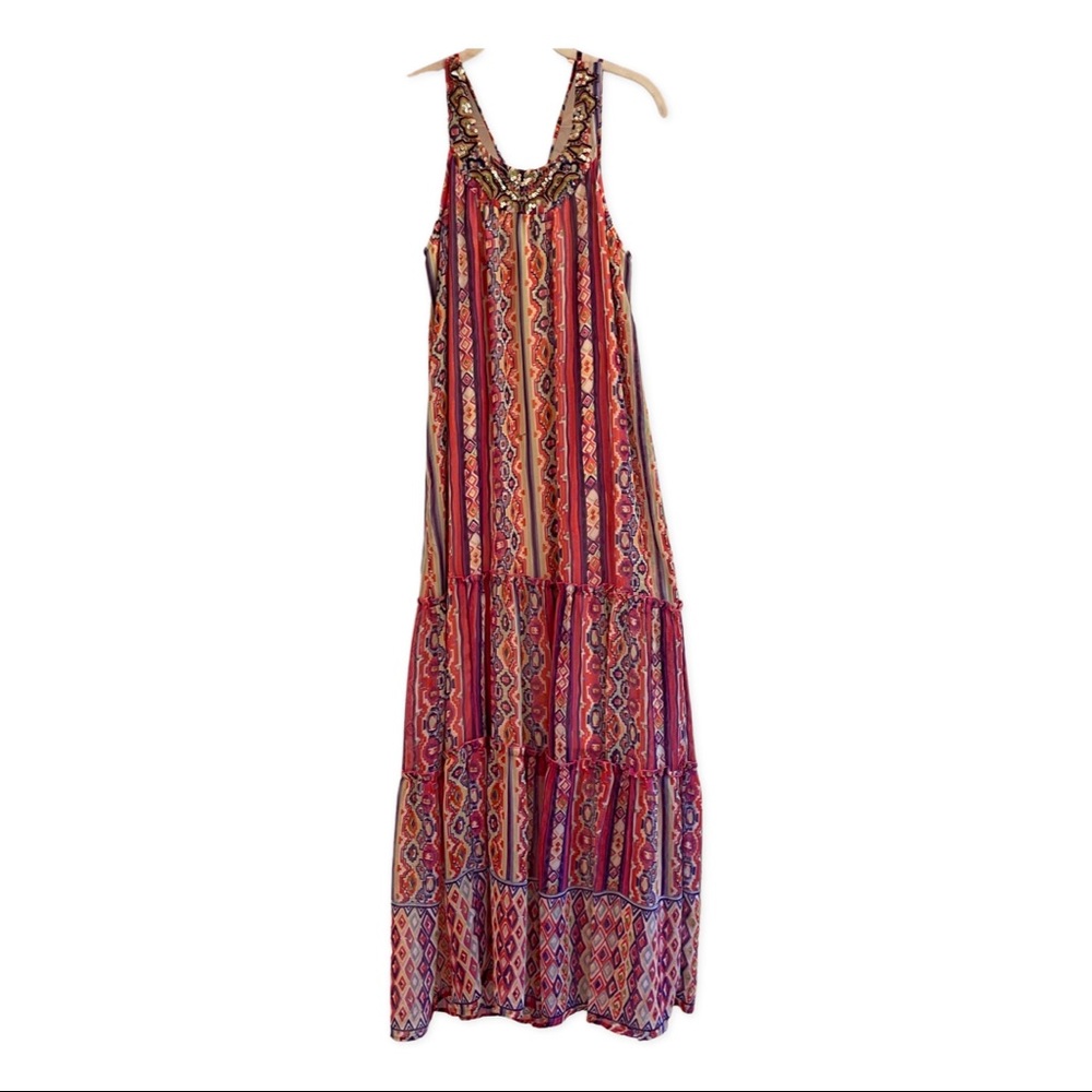 Pink Maxi dress size small